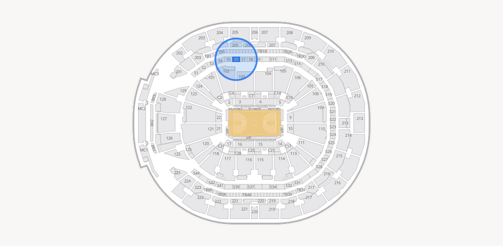 Chase Center Seating Chart
