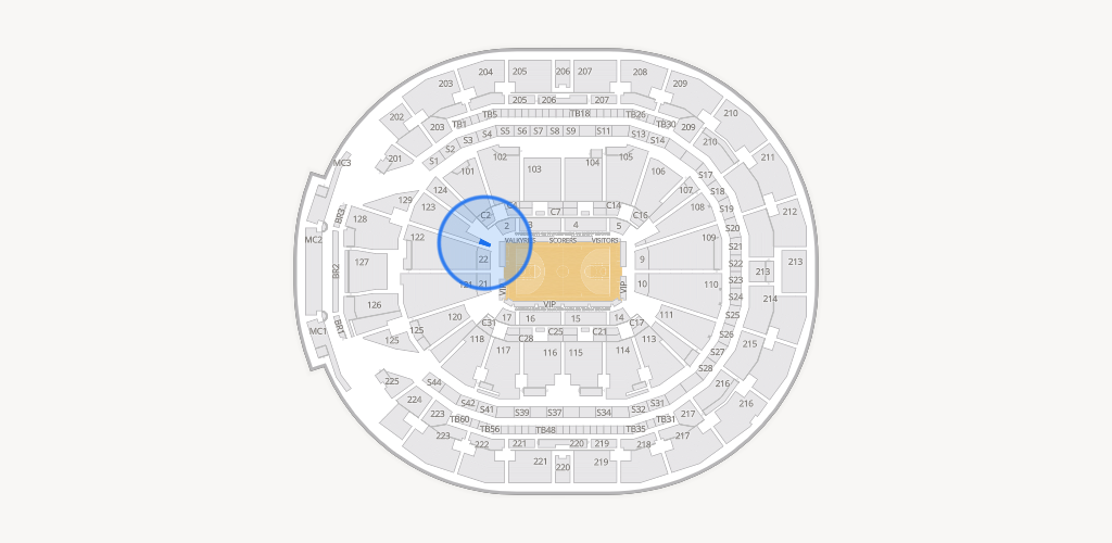 Chase Center Seating Chart