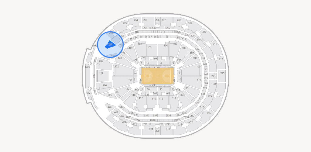 Chase Center Seating Chart