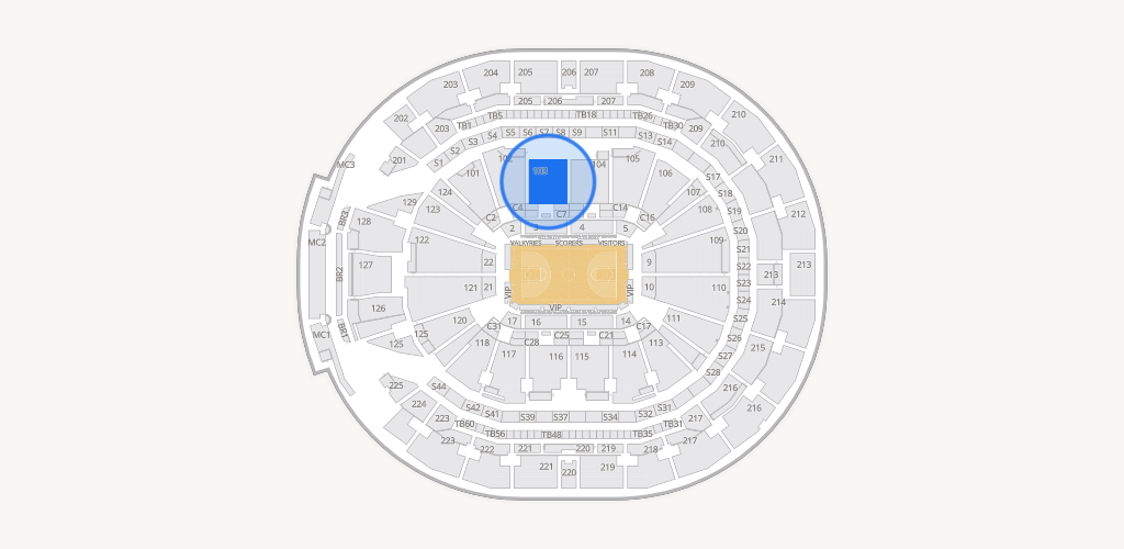 Chase Center Seating Chart