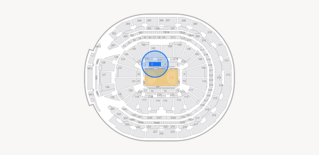 Chase Center Seating Chart
