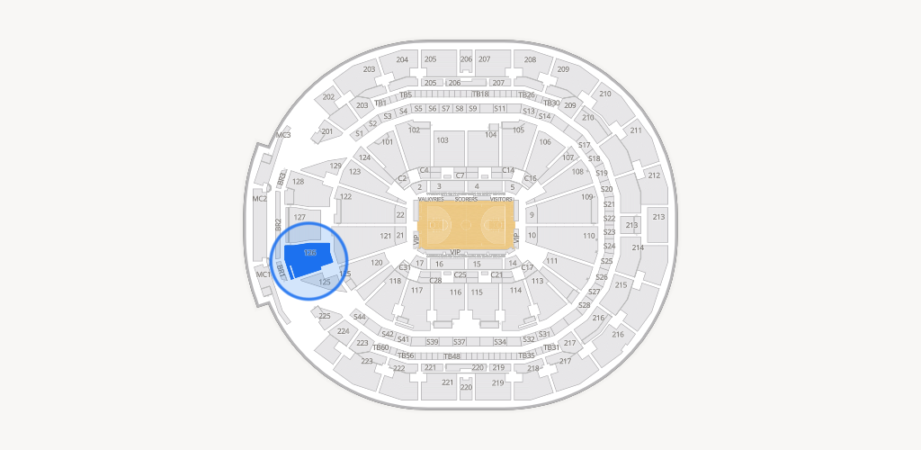 Chase Center Seating Chart