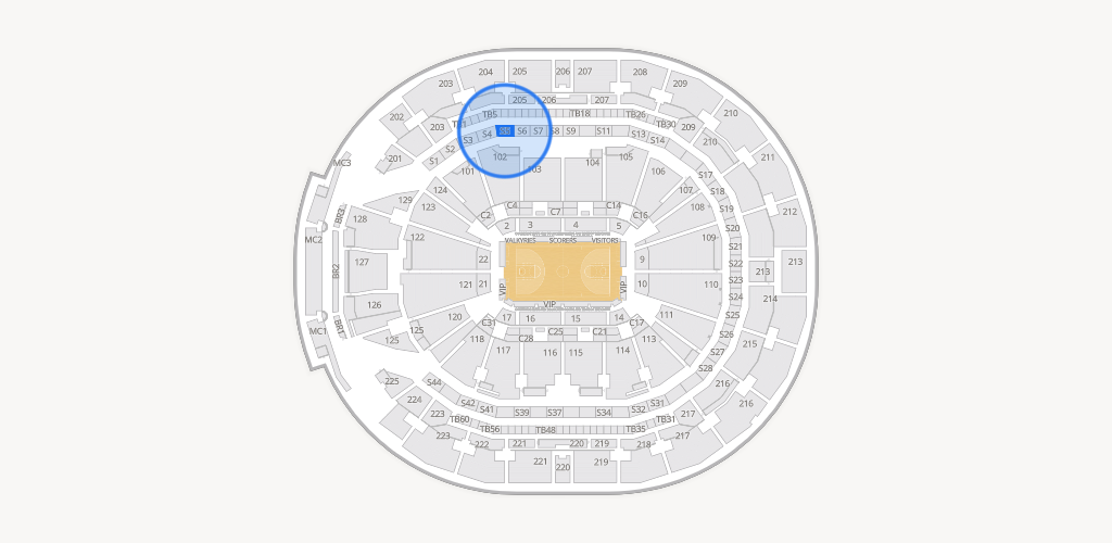 Chase Center Seating Chart