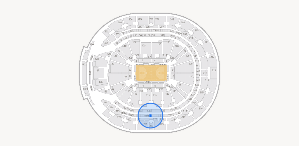 Chase Center Seating Chart