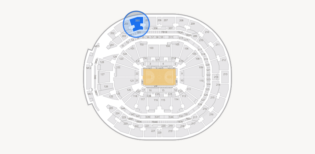 Chase Center Seating Chart