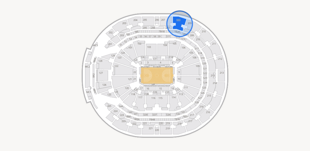 Chase Center Seating Chart