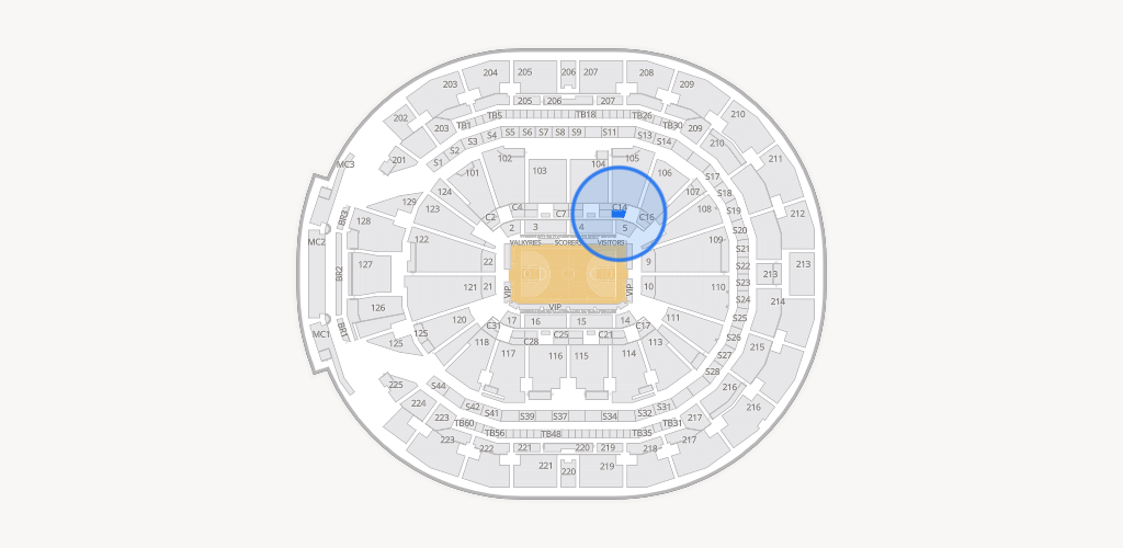 Chase Center Seating Chart