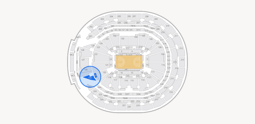 Chase Center Seating Chart