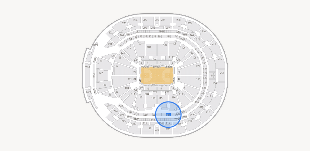 Chase Center Seating Chart