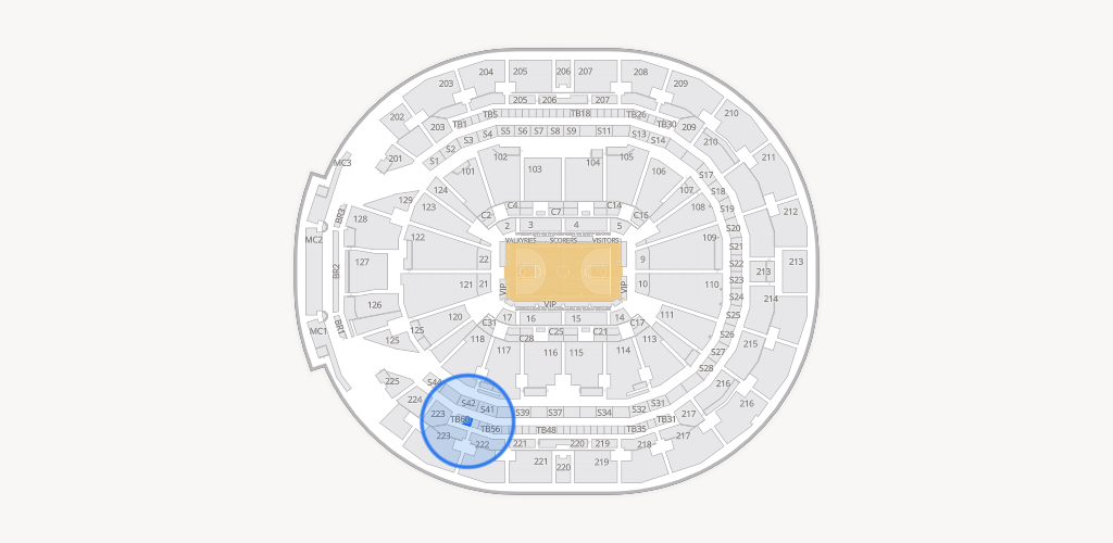 Chase Center Seating Chart