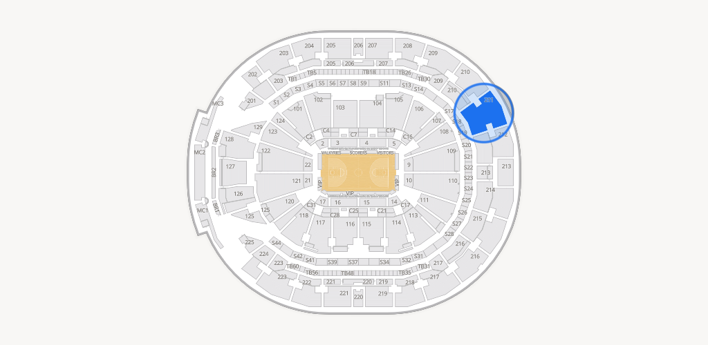 Chase Center Seating Chart