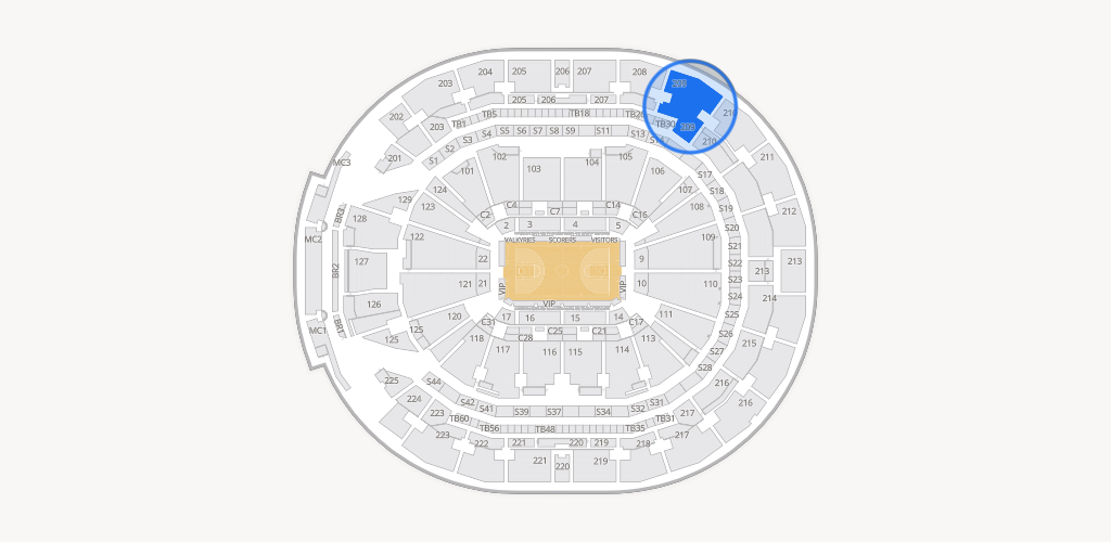 Chase Center Seating Chart