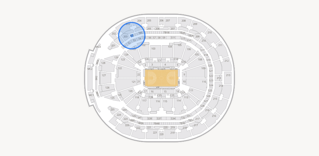Chase Center Seating Chart