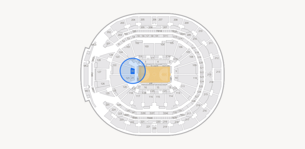 Chase Center Seating Chart