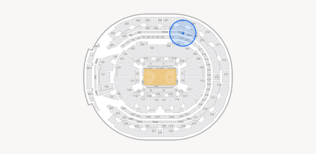 Chase Center Seating Chart
