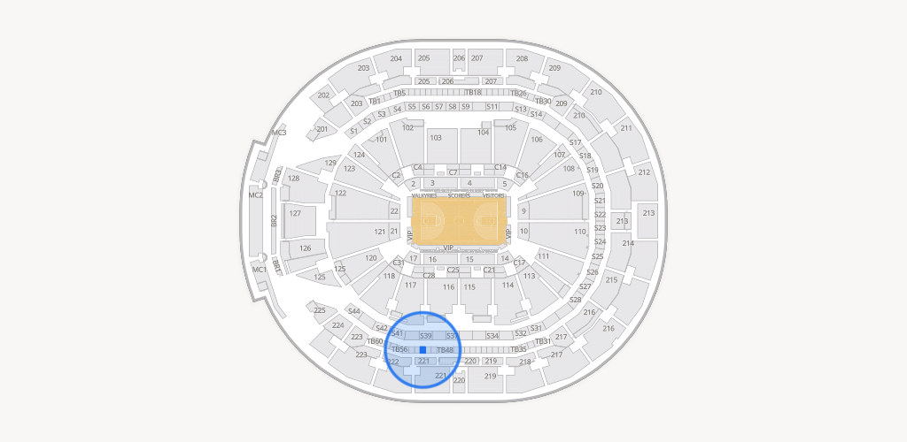 Chase Center Seating Chart