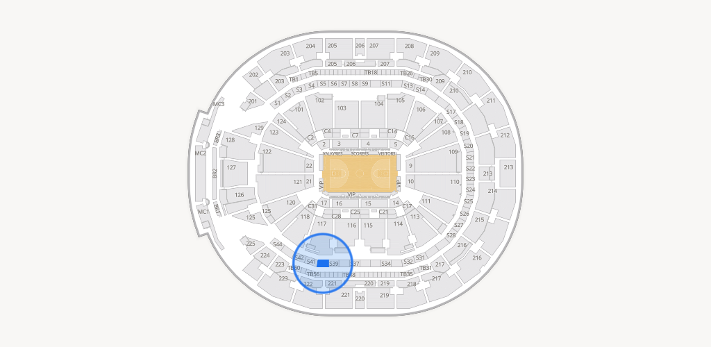 Chase Center Seating Chart