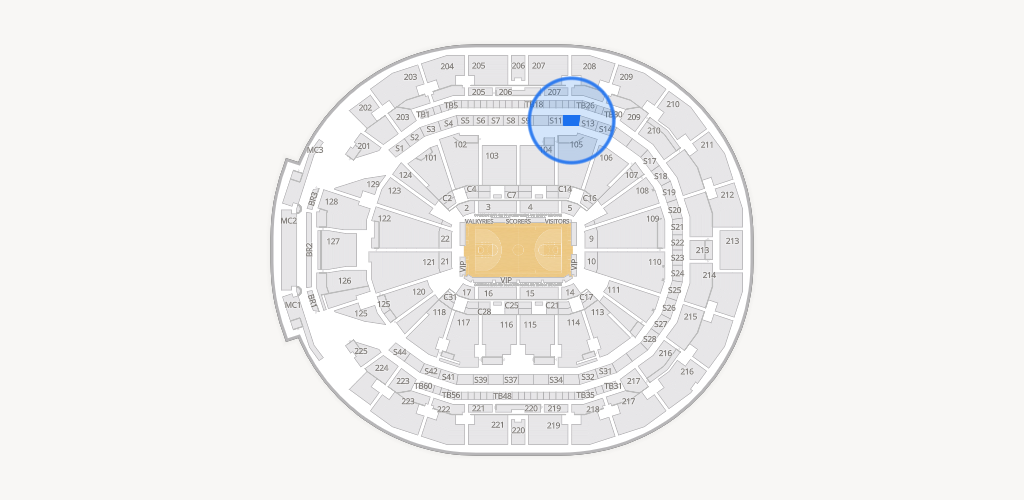 Chase Center Seating Chart