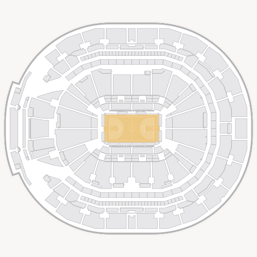 Chase Center seating chart
