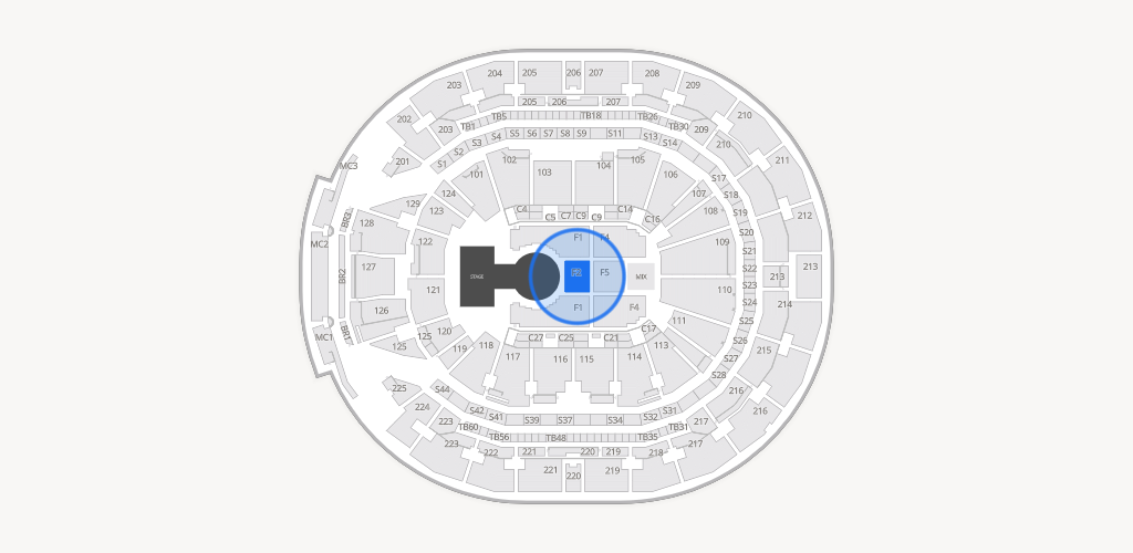 Chase Center Seating Chart