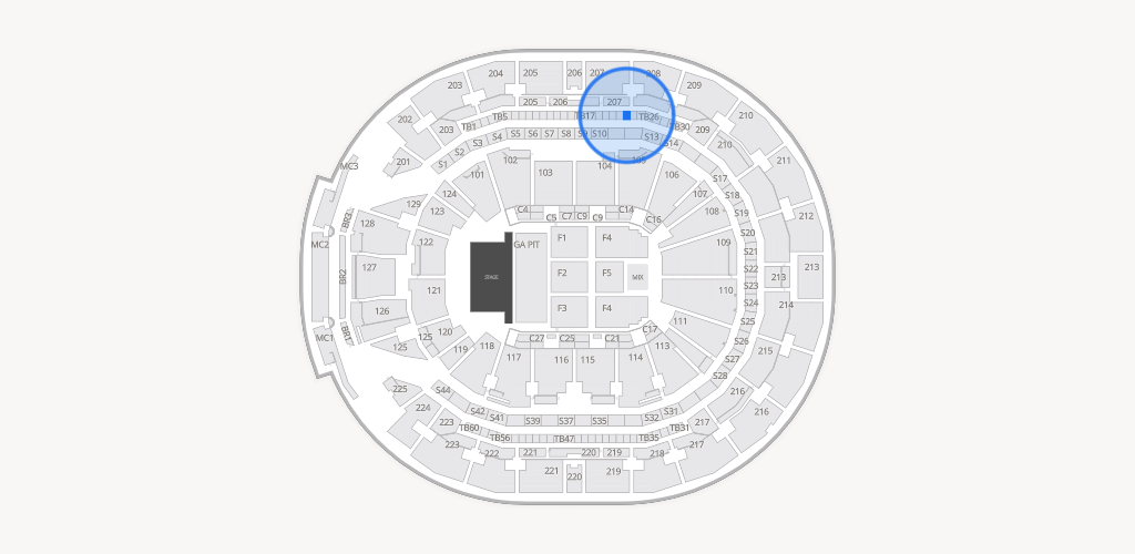 Chase Center Seating Chart
