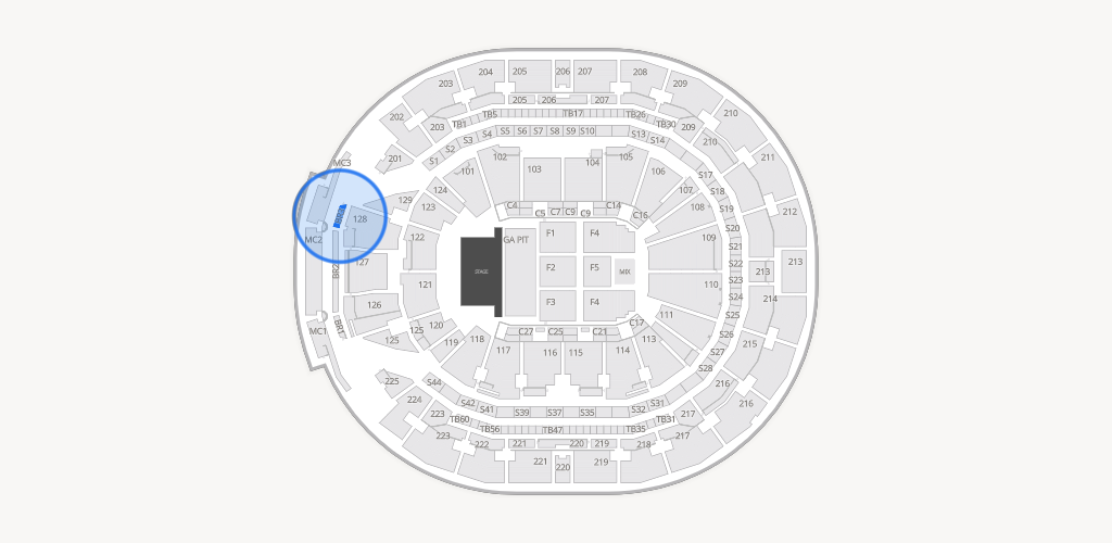 Chase Center Seating Chart