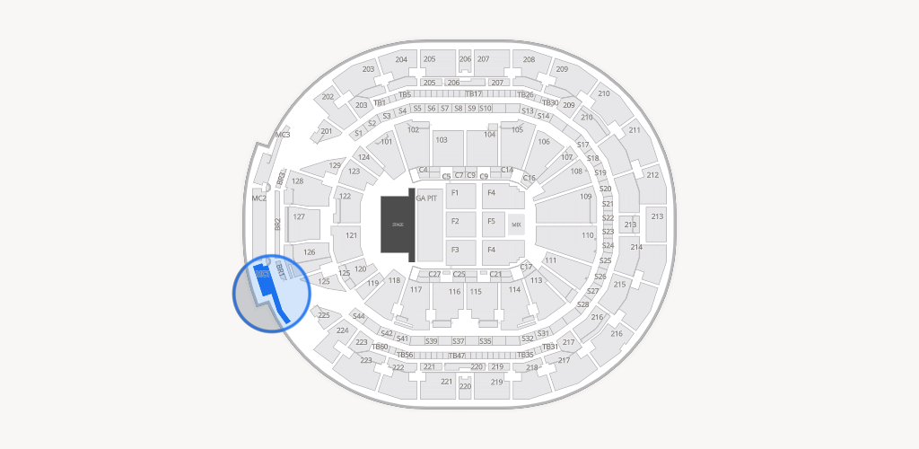 Chase Center Seating Chart