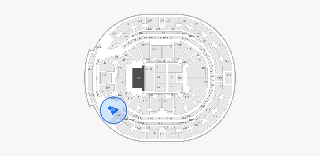 Chase Center Seating Chart
