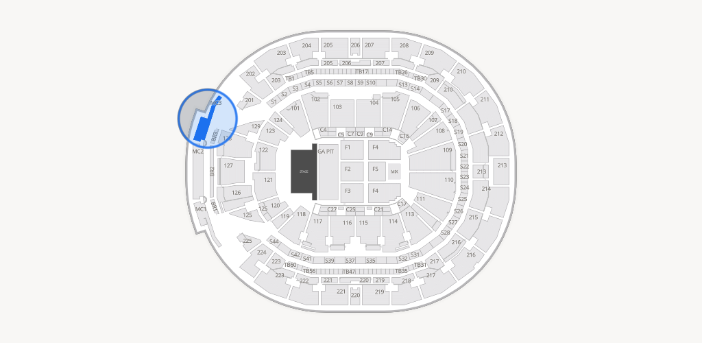 Chase Center Seating Chart