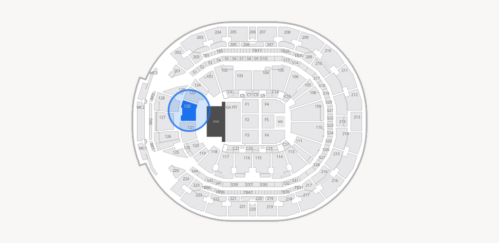 Chase Center Seating Chart