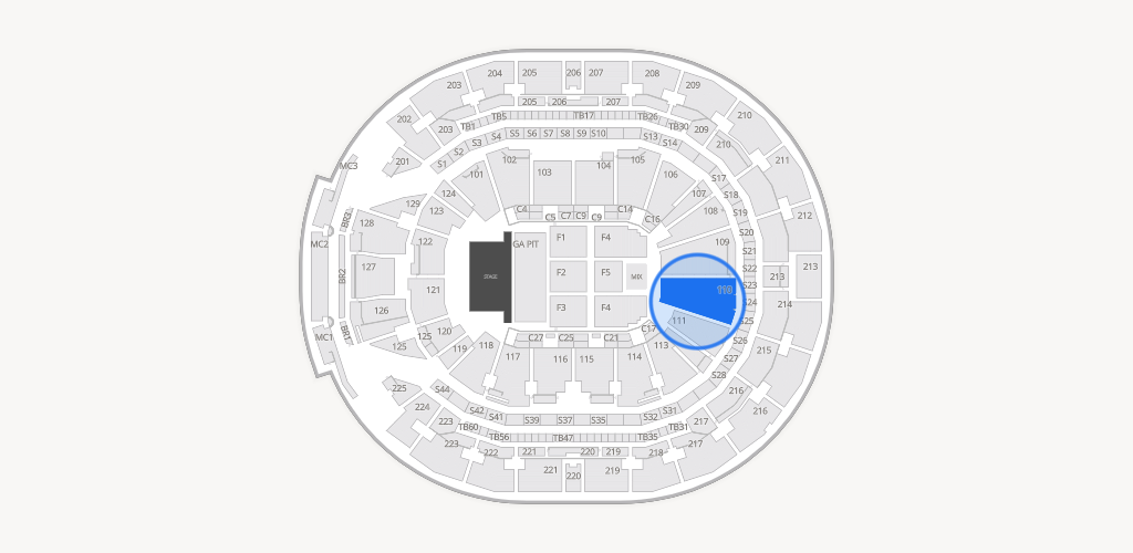 Chase Center Seating Chart
