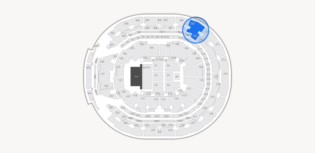 Chase Center Seating Chart