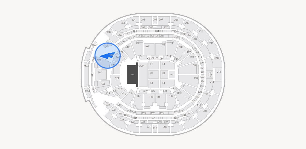 Chase Center Seating Chart