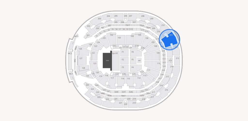 Chase Center Seating Chart