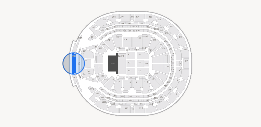 Chase Center Seating Chart