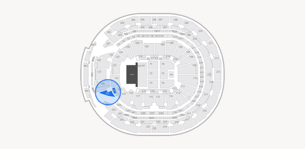 Chase Center Seating Chart