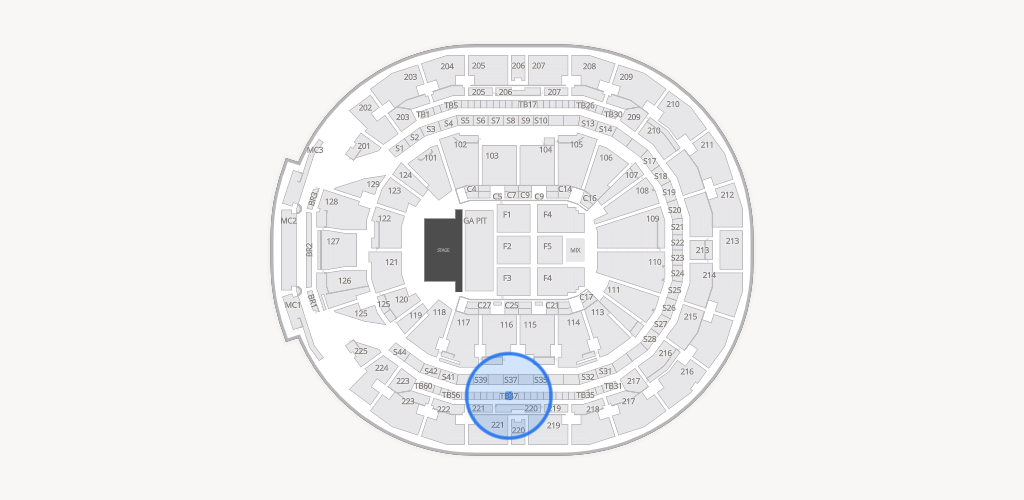 Chase Center Seating Chart