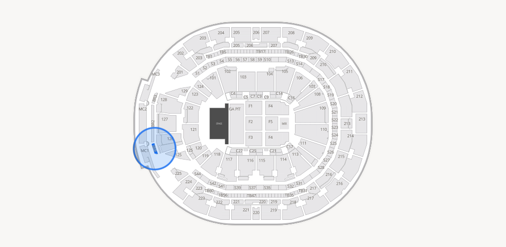 Chase Center Seating Chart