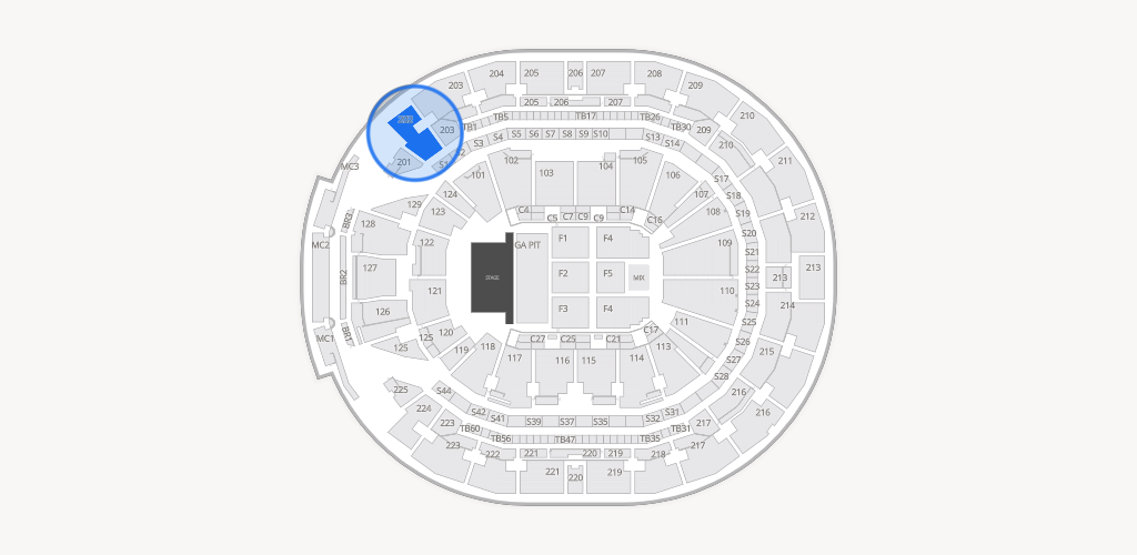 Chase Center Seating Chart