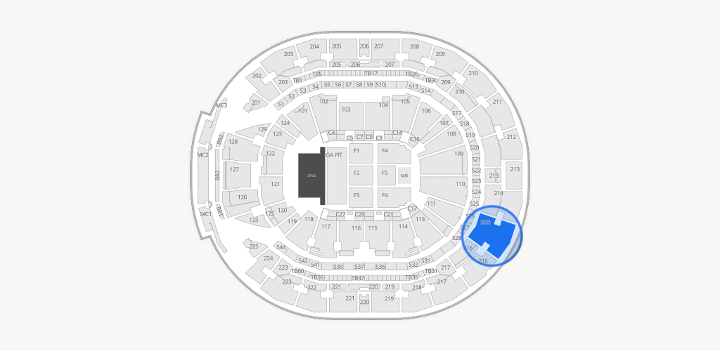 Chase Center Seating Chart