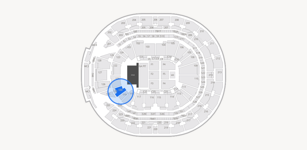 Chase Center Seating Chart