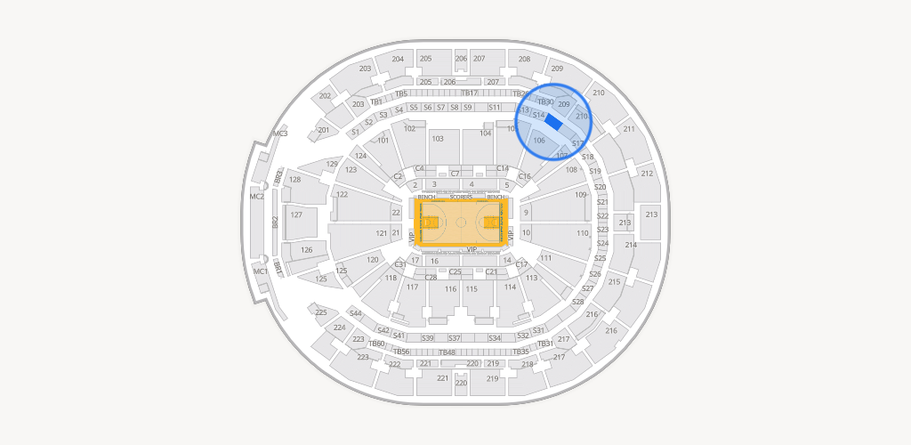 Chase Center Seating Chart