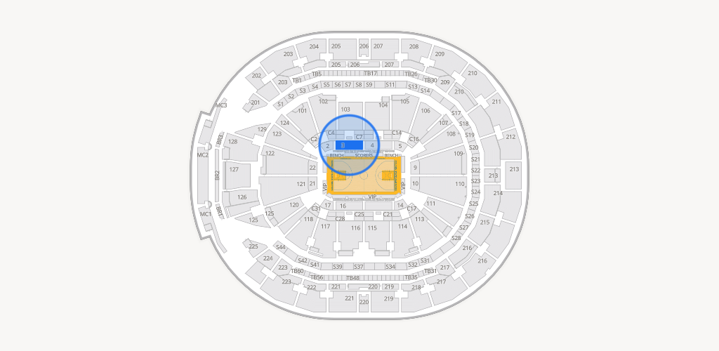 Chase Center Seating Chart