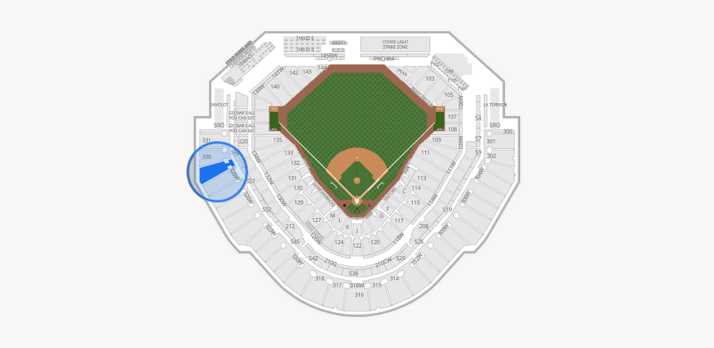 Chase Field Seating Chart