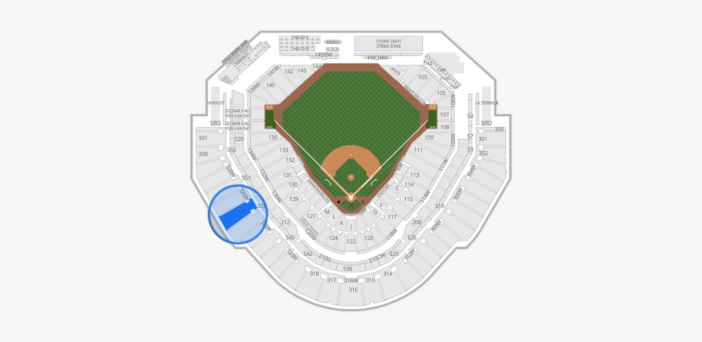 Chase Field Seating Chart