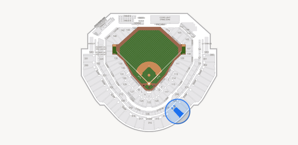 Chase Field Seating Chart