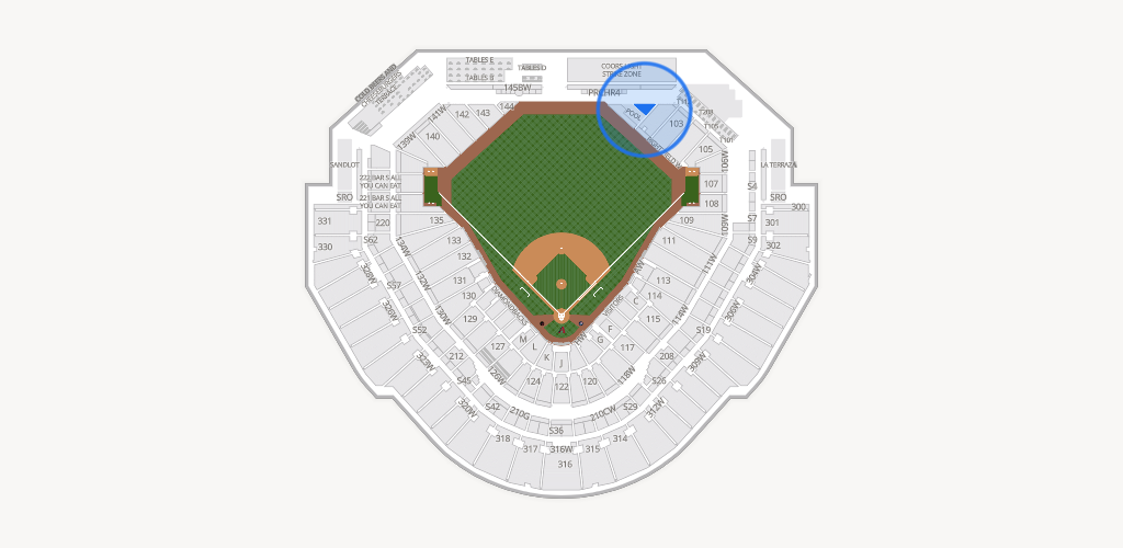 Chase Field Seating Chart