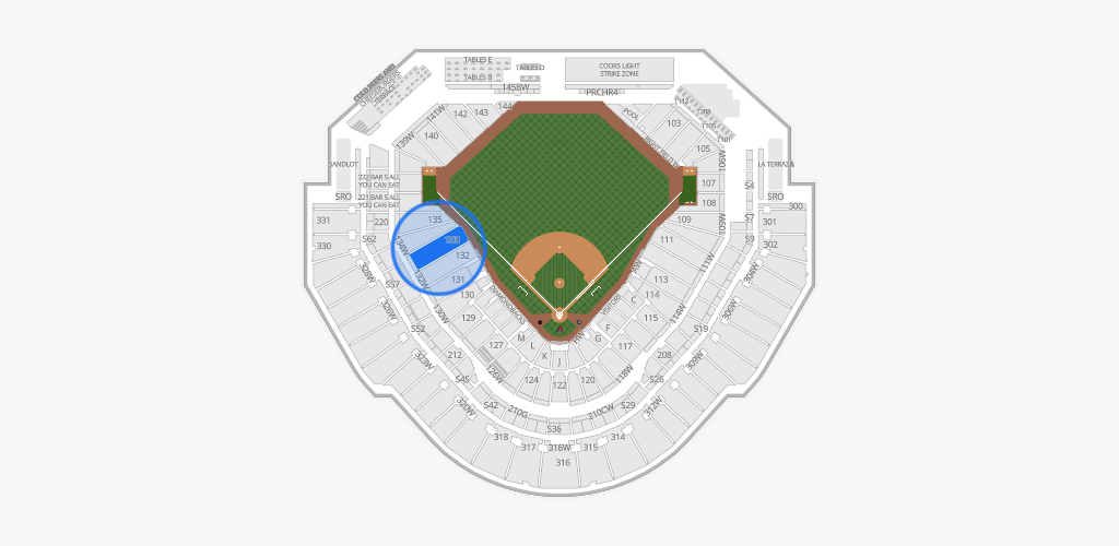 Chase Field Seating Chart