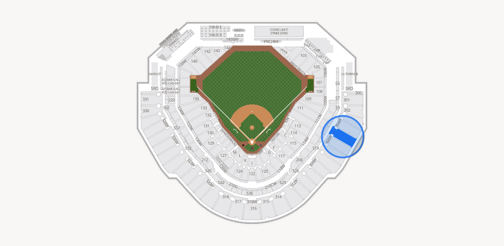 Chase Field Seating Chart