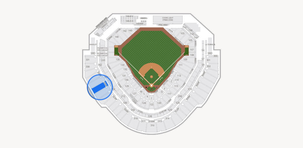 Chase Field Seating Chart